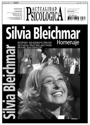 Silvia Bleichmar - Homenaje - Nº 357 / Octubre de 2007